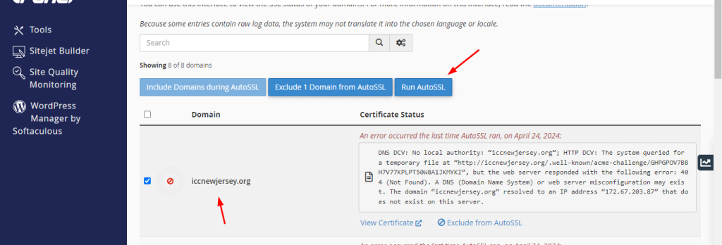 Auto SSL cPanel